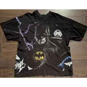 Darc Sport x BATMAN "SIDE BY SIDE" Premium Oversized Tee Sz Medium